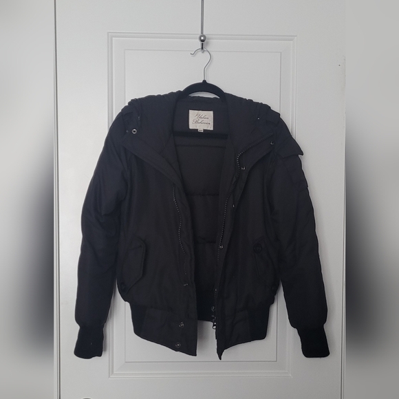 Urban Behaviour Winter Bomber Puffer Black Jacket S: Medium - Picture 1 of 10